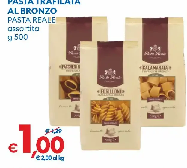 Pasta trafilata al bronzo