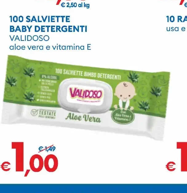 Salviette baby detergenti