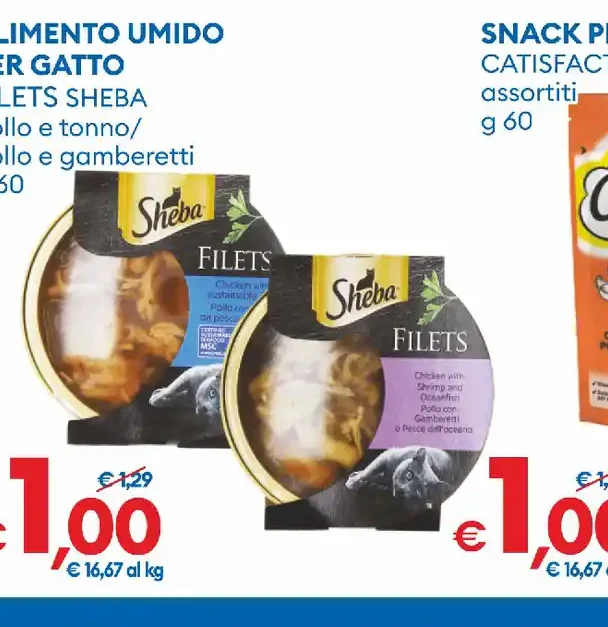 Alimento umido per gatto