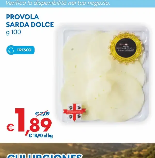 Provola sarda dolce