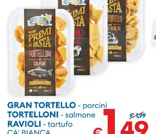 Pasta ripiena assortita