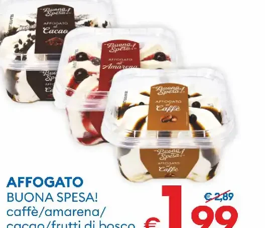 Affogato assortito