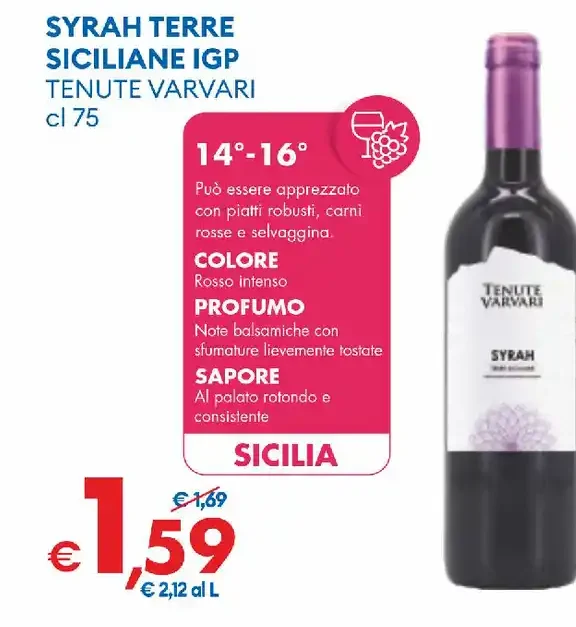 Syrah Terre Siciliane IGP