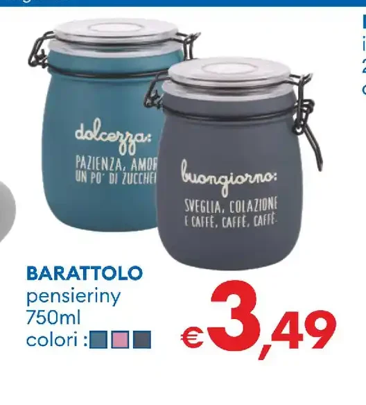 Barattolo Pensieriny