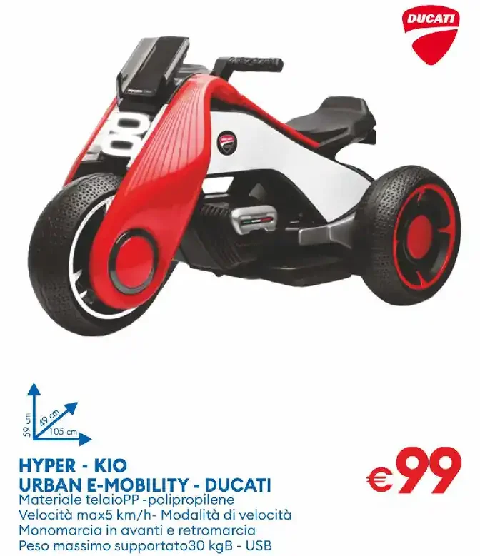 Hyper Kio urban e-mobility Ducati
