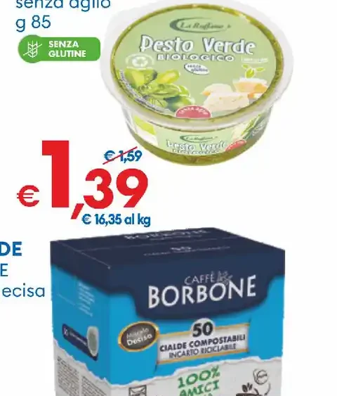 Pesto verde biologico
