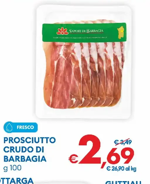Prosciutto crudo di Barbagia