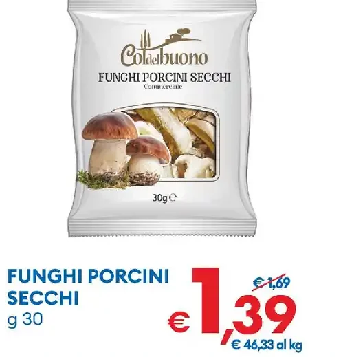 Funghi porcini secchi