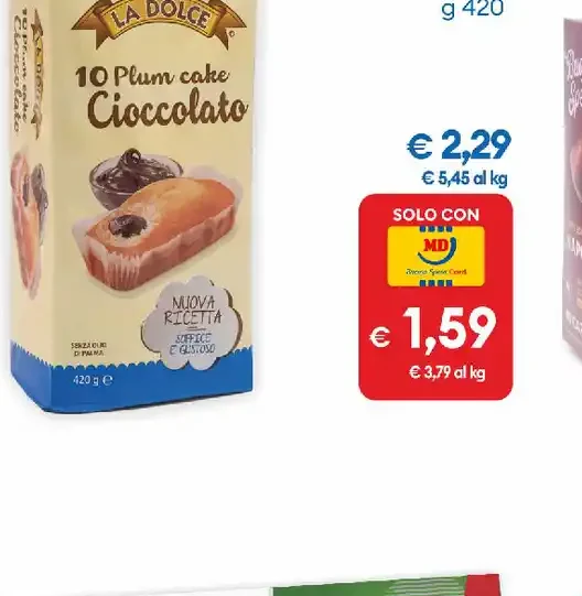 Plum cake al cioccolato