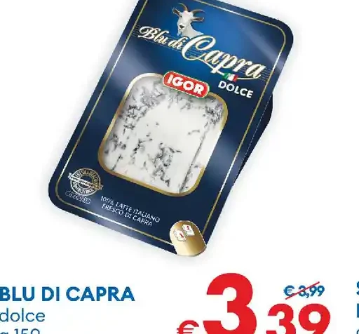 Blu di capra dolce