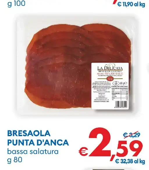 Bresaola punta d'anca