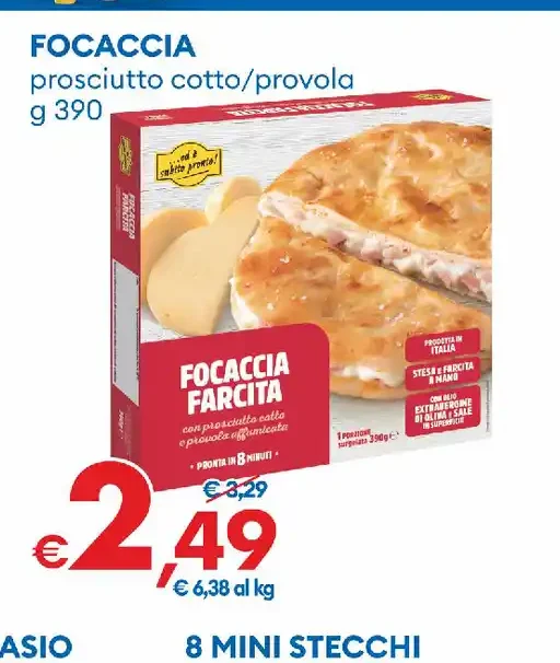 Focaccia farcita