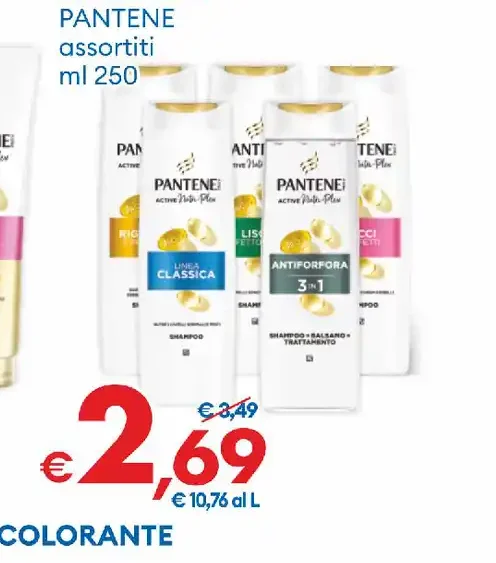 Shampoo Pantene assortiti