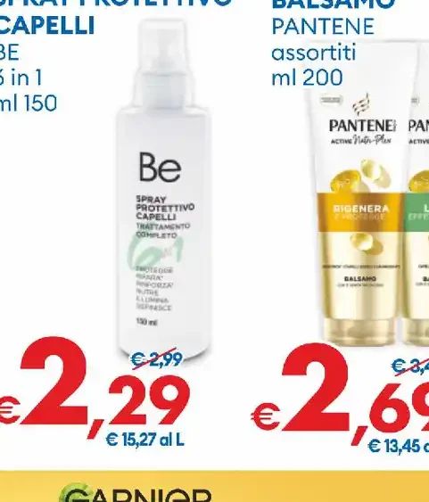 Spray protettivo capelli Be