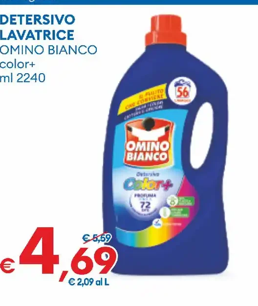 Detersivo lavatrice Omino Bianco color+