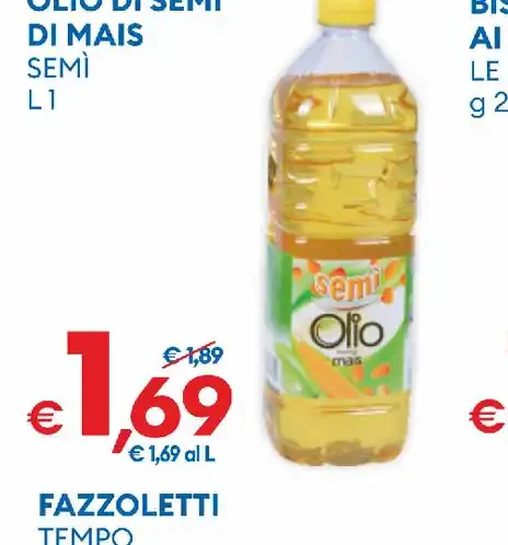 Olio di semi di mais Semi