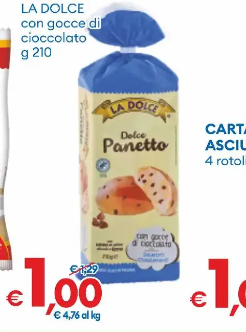 Panetti con gocce di cioccolato