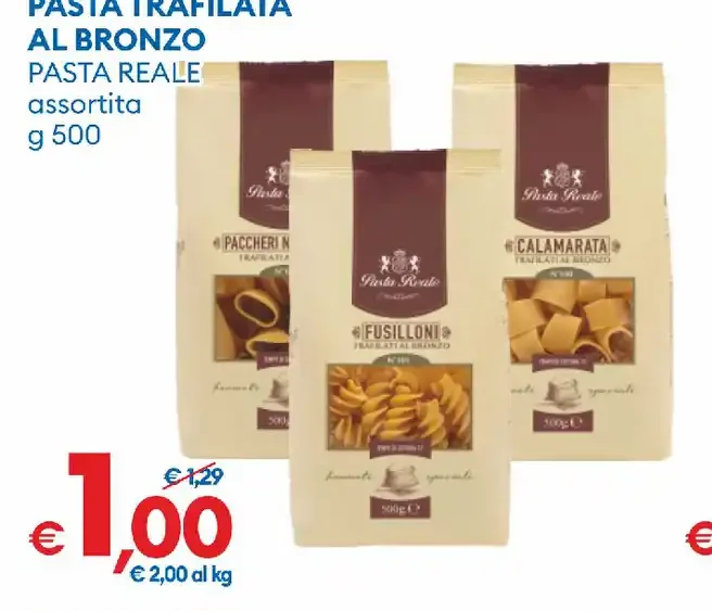Pasta trafilata al bronzo