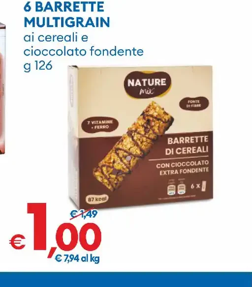 Barrette multigrain