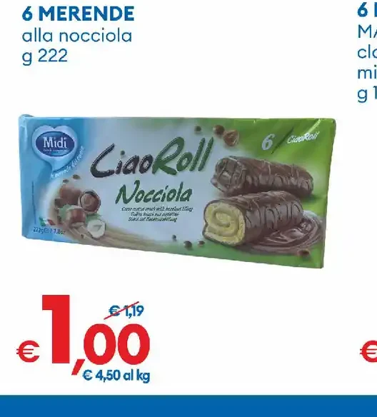 Merende alla nocciola