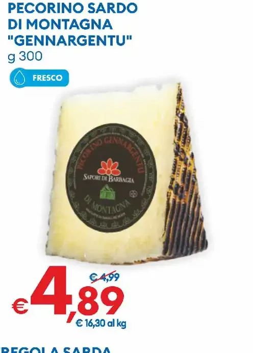 Pecorino sardo di montagna