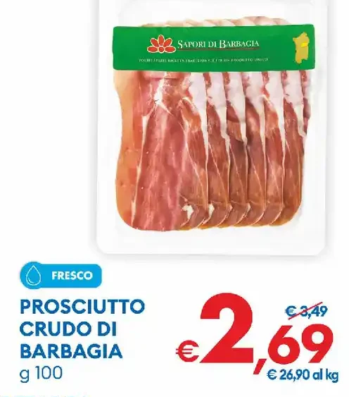 Prosciutto crudo di Barbagia
