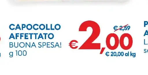 Capocollo affettato