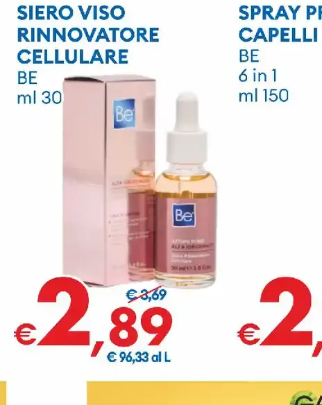Siero viso rinnovatore cellulare