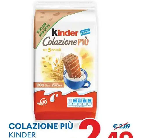 Colazione Più merendine