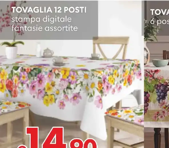 Tovaglia 12 posti