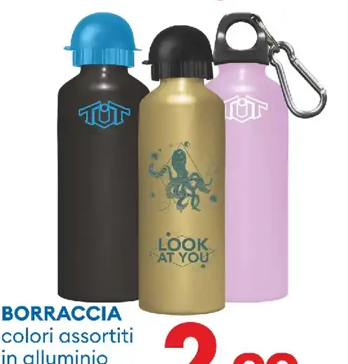 Borraccia in alluminio