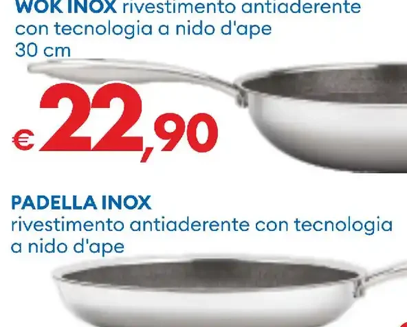 Wok inox
