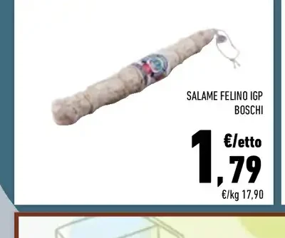 Salame Felino IGP Boschi