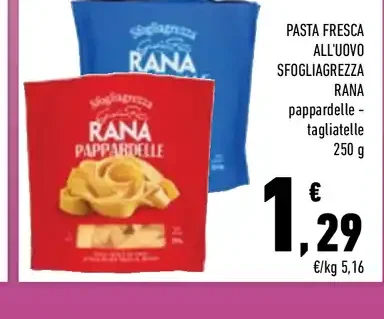Pasta fresca all'uovo Rana