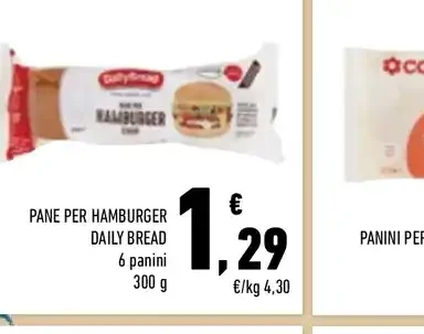 Pane per hamburger Daily Bread