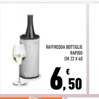 Raffredda bottiglie rapido