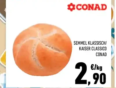 Pane Kaiser classico Conad
