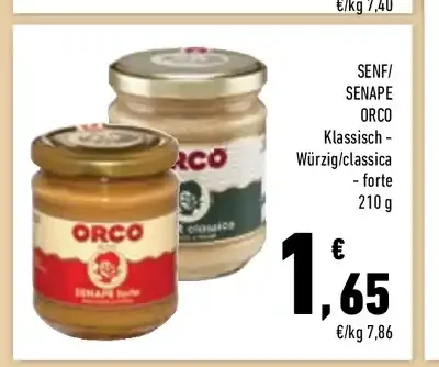 Senape classica Orco