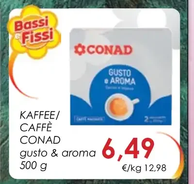 Caffè gusto e aroma Conad