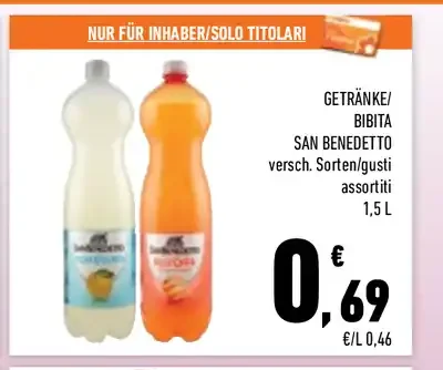 Bibita San Benedetto