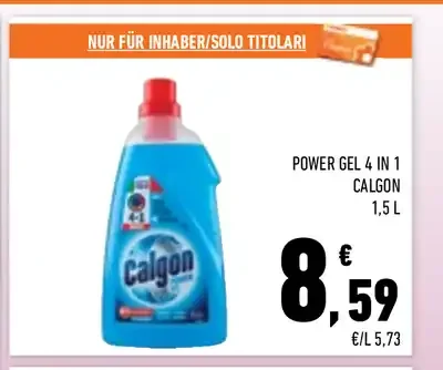 Power Gel 4 in 1 Calgon