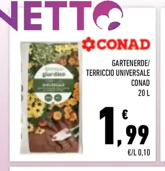 Terriccio universale Conad