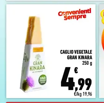 Caglio vegetale Gran Kinara