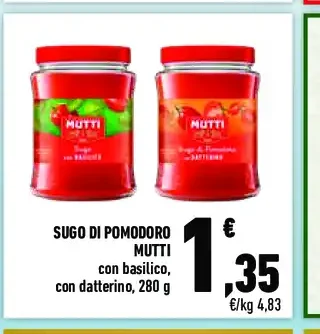 Sugo di pomodoro Mutti