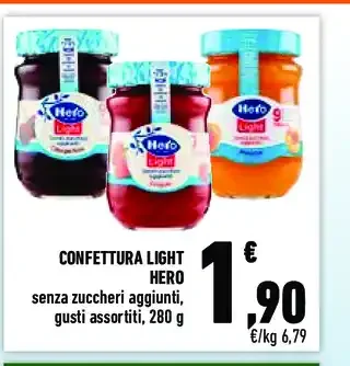 Confettura light Hero