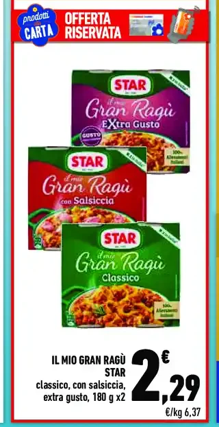 Gran Ragù Star