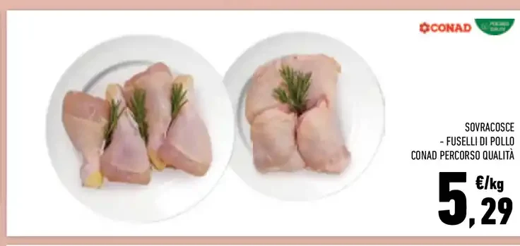Fuselli di pollo