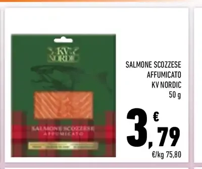 Salmone scozzese affumicato KV Nordic