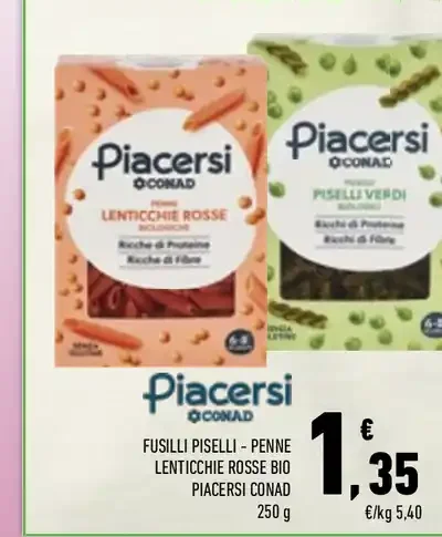 Pasta di legumi bio