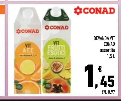 Bevanda VIT Conad assortita